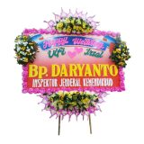 Bunga Papan Happy Wedding Solo PST-11