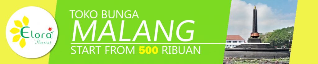 banner elora toko bunga malang