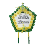 jual karangan bunga krans di palu