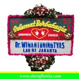 Bunga Papan Happy Wedding Bandung SBWN-14