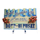 Bunga Papan Duka Cita Jember JMBR-17