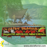 MDN - 004 Bunga Papan Wedding Medan