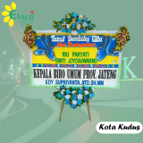 Bunga papan duka cita di kudus