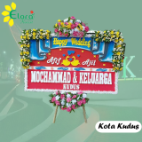 Bunga Papan Happy Wedding Kudus KDSW-003