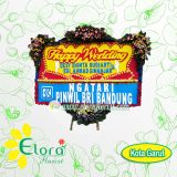 Bunga Papan Pernikhan di Garut