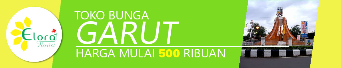 banner toko bunga garut