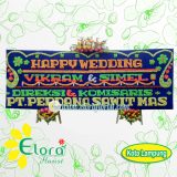 LMP-005 Bunga Papan Wedding Lampung