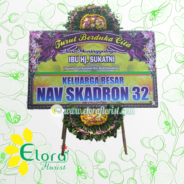 Bunga Papan Duka Cita Magetan MGTD-004