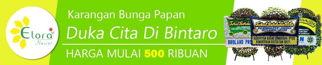 Toko Bunga Papan Duka Cita Di Bintaro Sektor 7 CBD