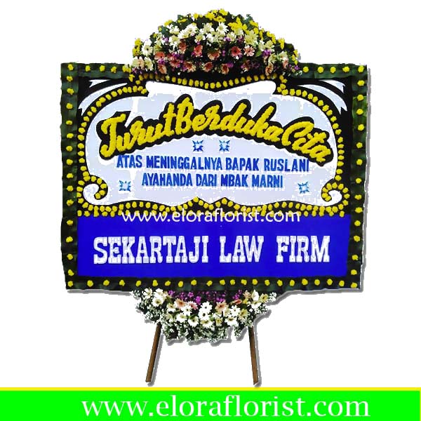Jual Bunga Papan Duka Cita Jakarta Barat EJKTD-018