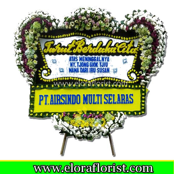 Jual Bunga Papan Ucapan Duka Cita EJKTD-033