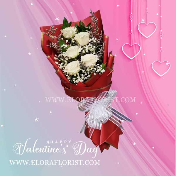 Buket Mawar Valentine Val HBL-013 - Gambar 2