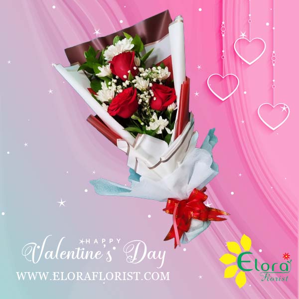 Bunga Mawar Valentine Val HBL-012 - Gambar 2