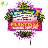 Bunga Papan Happy Wedding Surakarta SLOW-001