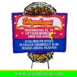 Bunga Papan Ulang Tahun Bhayangkara PCSO-005