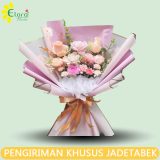 Handbouquet Bunga Plastik HBPL-005