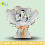Handbouquet Bunga Plastik HBPL-006