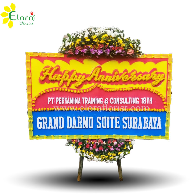 Bunga Papan Anniversary BPAN-006