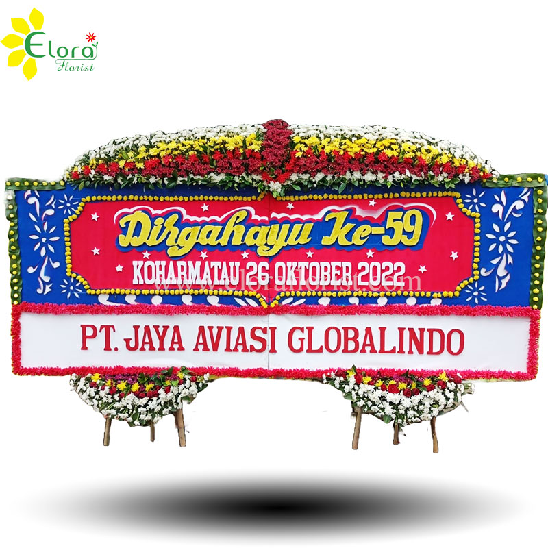 Bunga Papan Dirgahayu BPDH-005