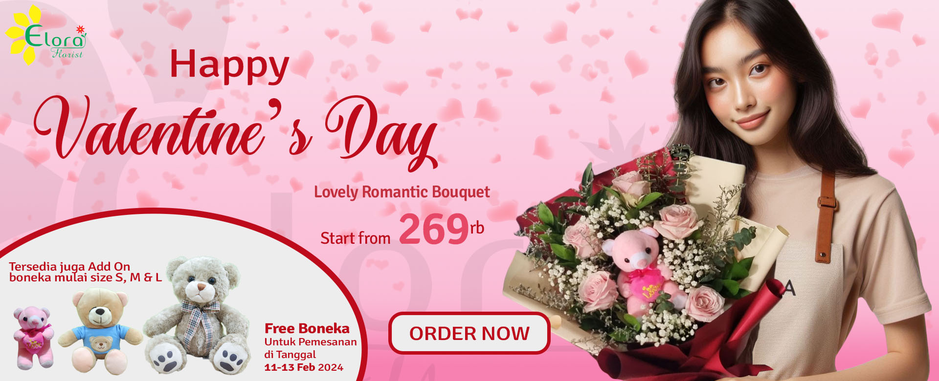 Banner Valentine Elora Banner Valentine Elora