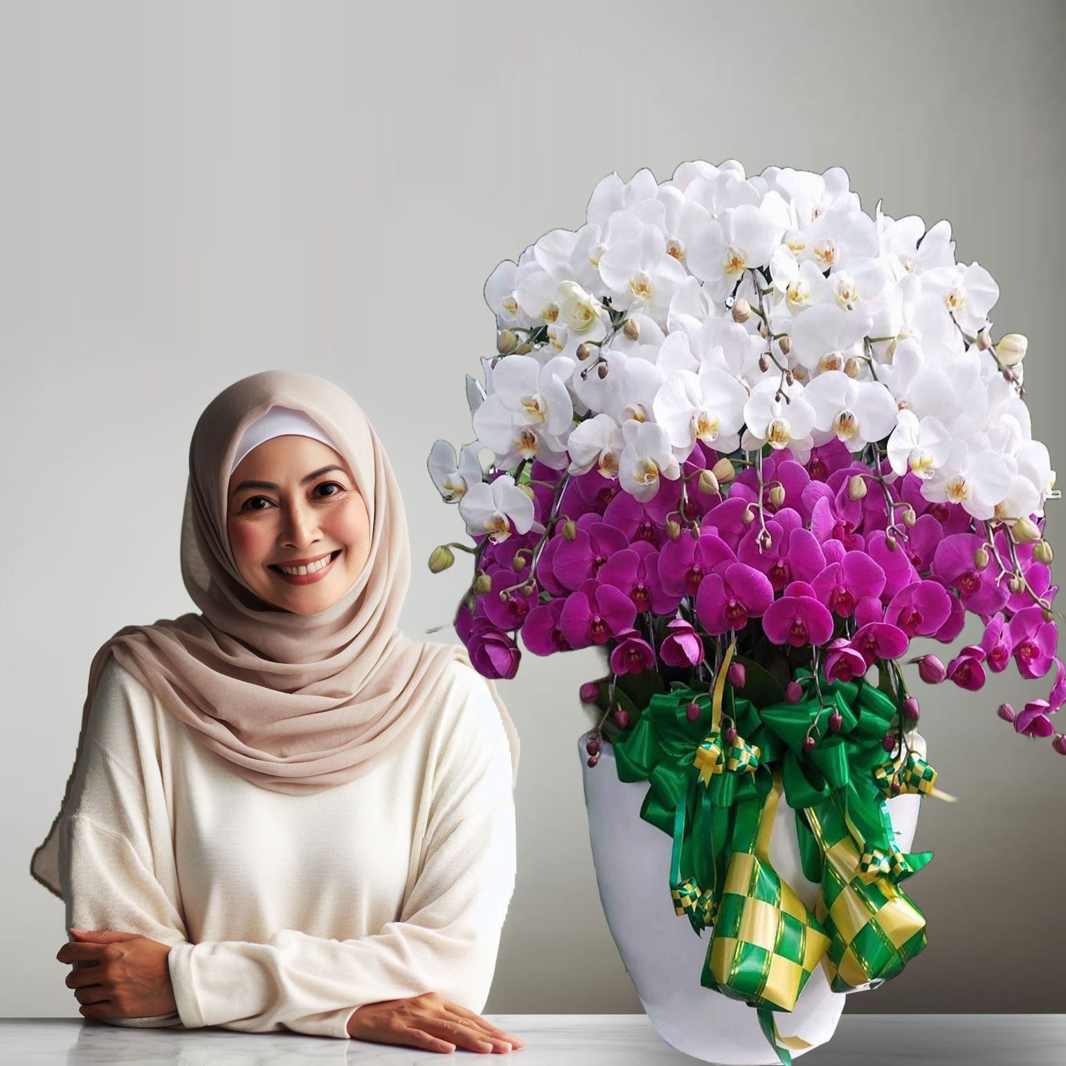 Bunga Anggrek Lebaran AGRL-0012