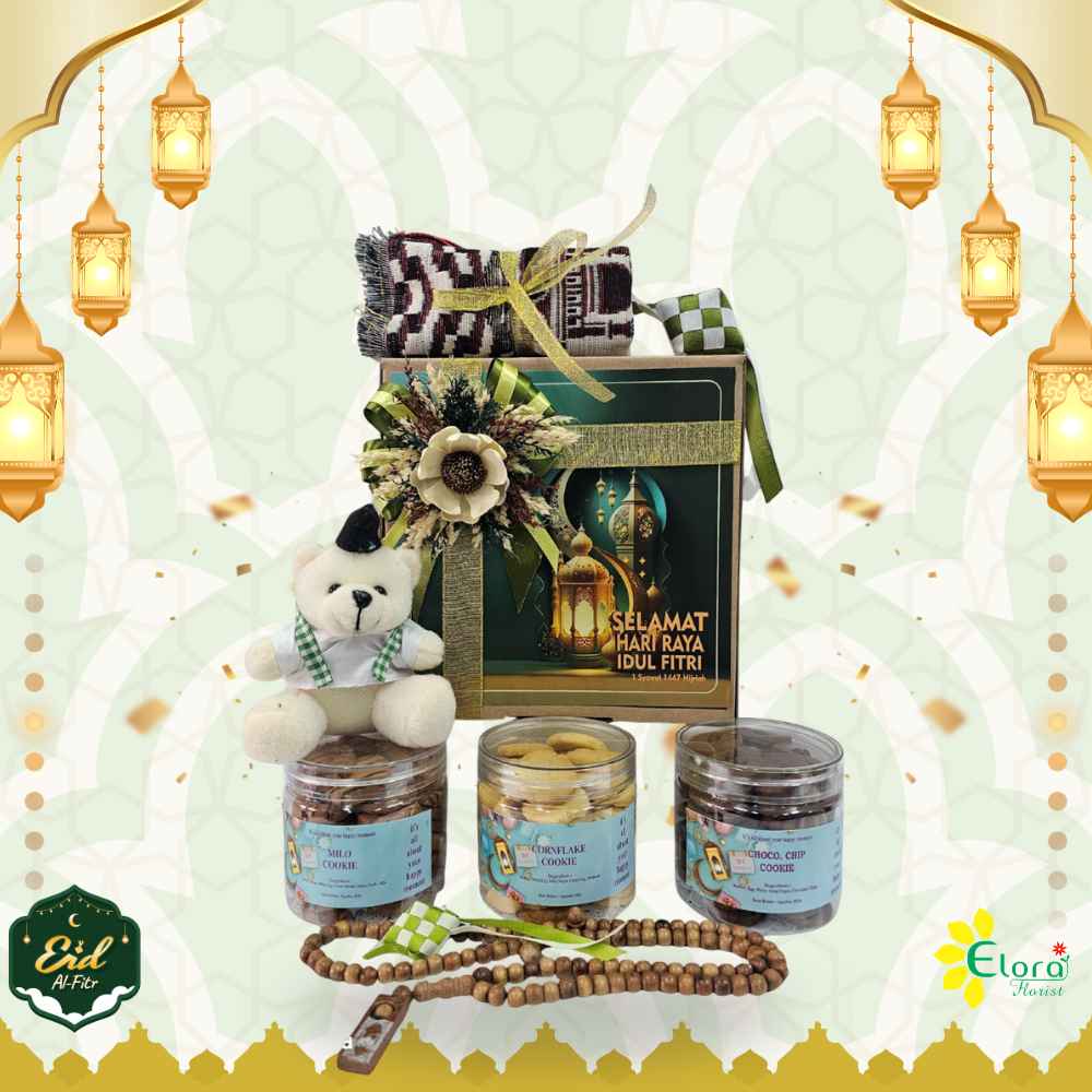 Hampers Lebaran Box Cookie Ramadhan RIBBON M