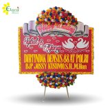 Bunga Papan Happy Wedding Mojokerto RMJE-006