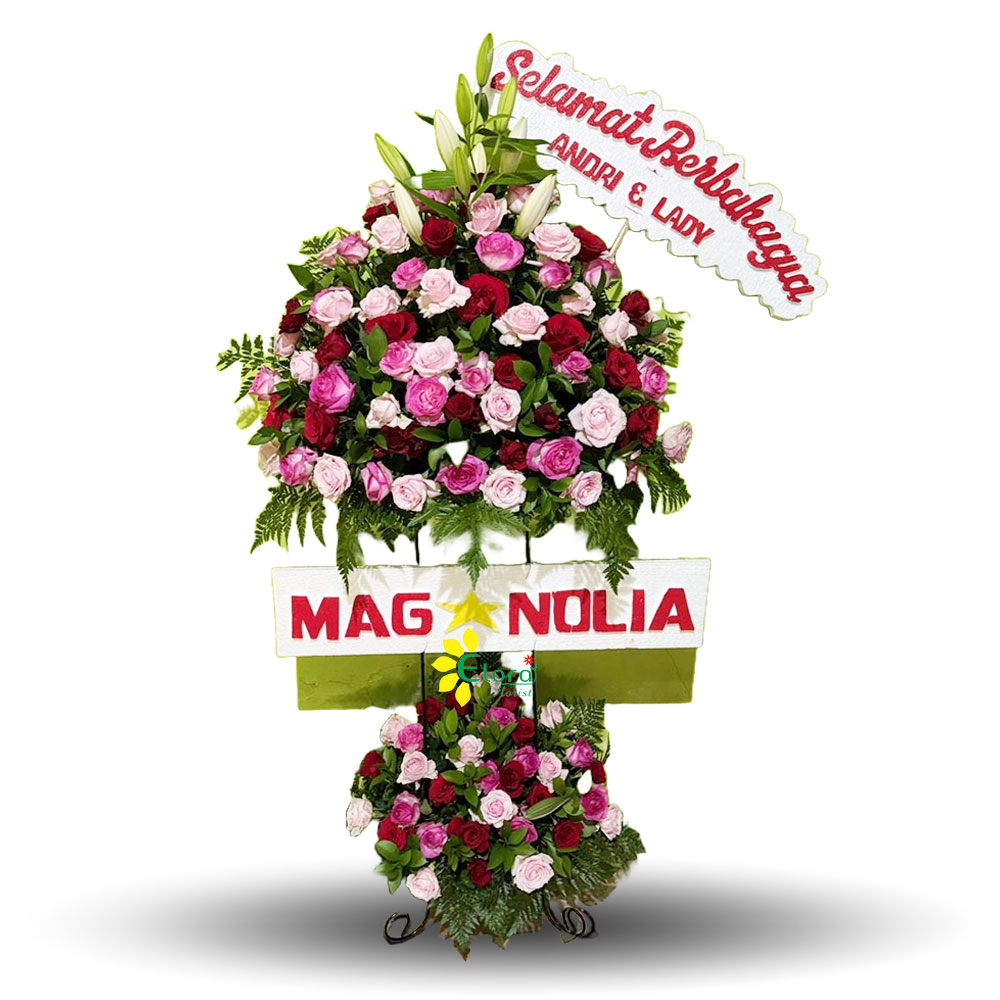 Standing Flowers Wedding STN-006