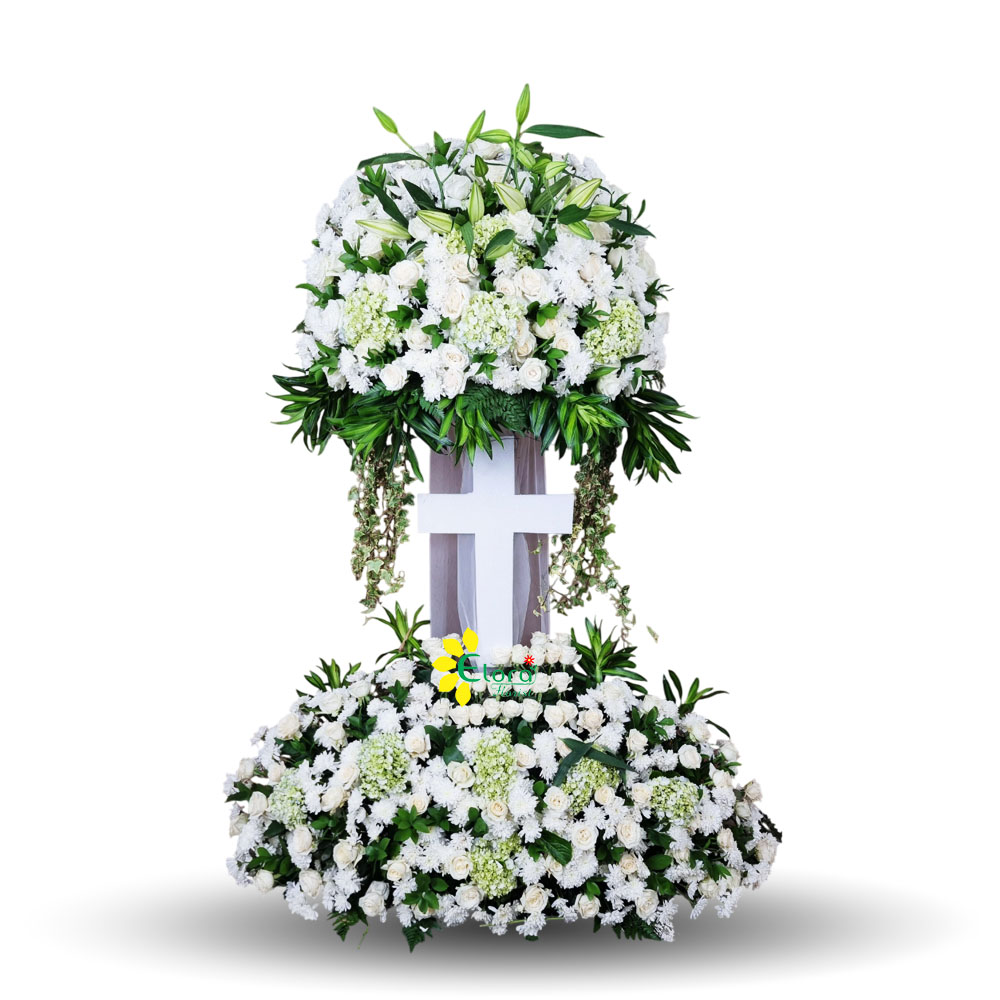 Standing Flowers Duka Cita Salib SFF-052 Standing Flowers Duka Cita Salib SFF-052