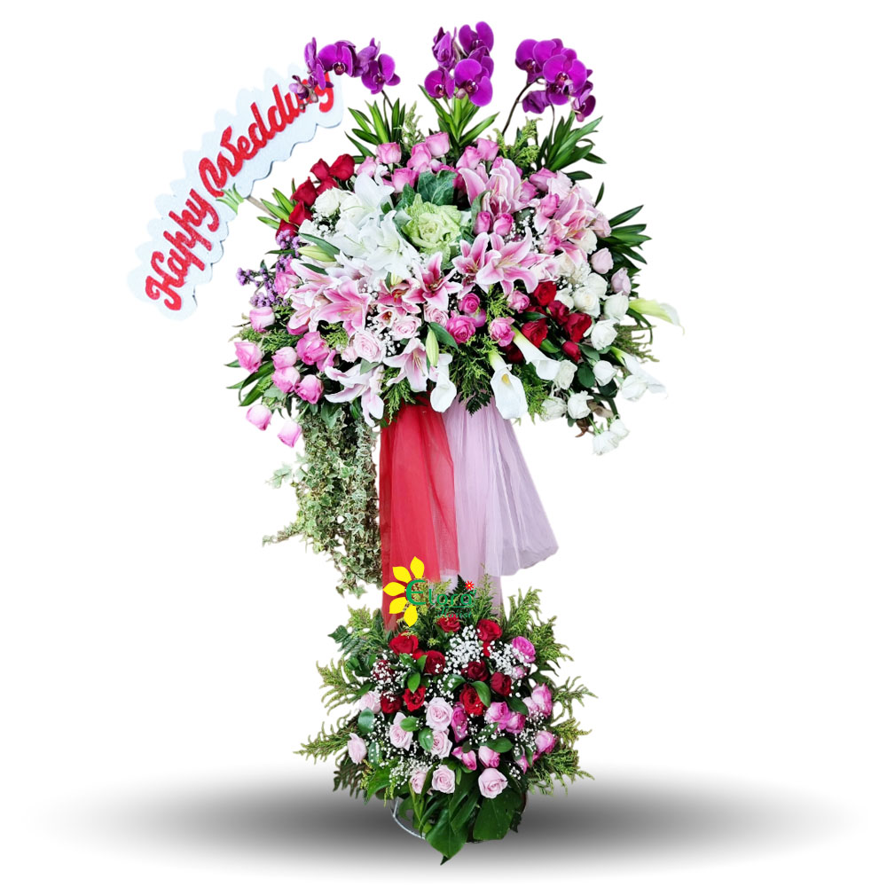 Standing Flowers Wedding STN-053