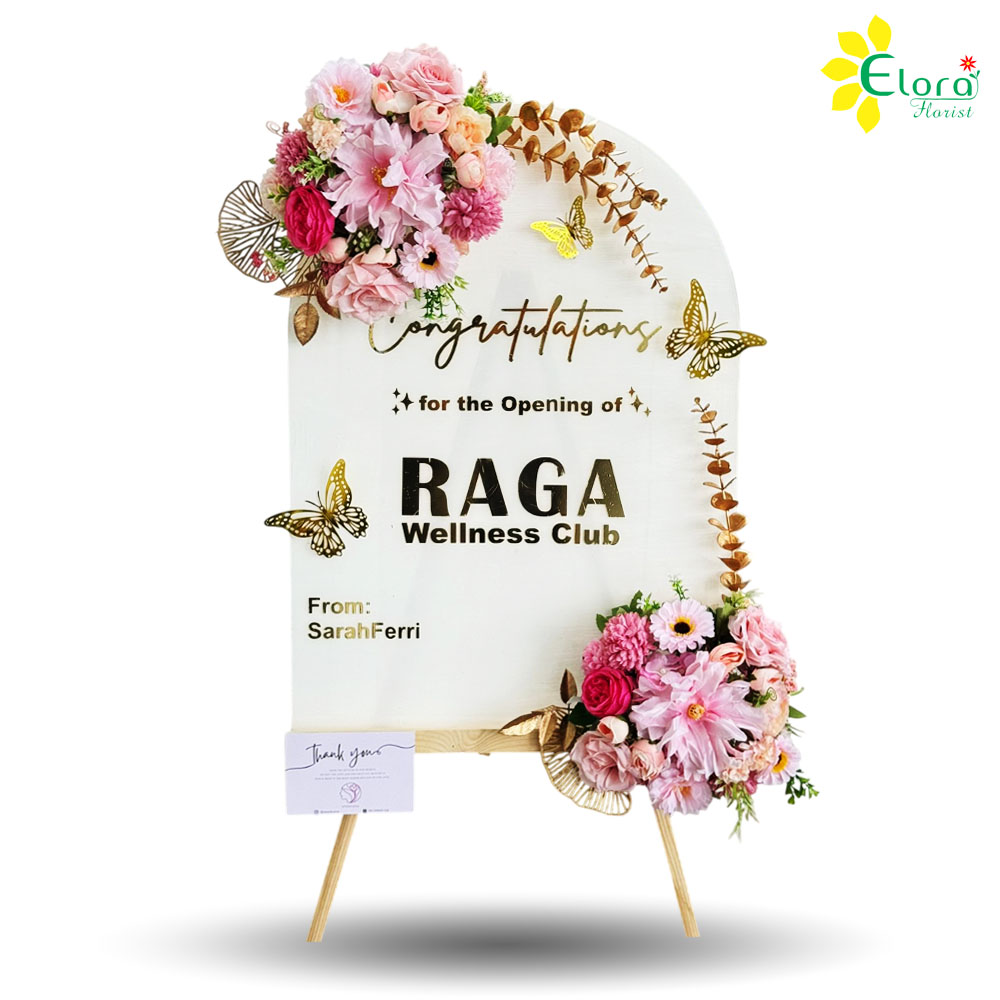 Bunga Papan Akrilik BPACE-004