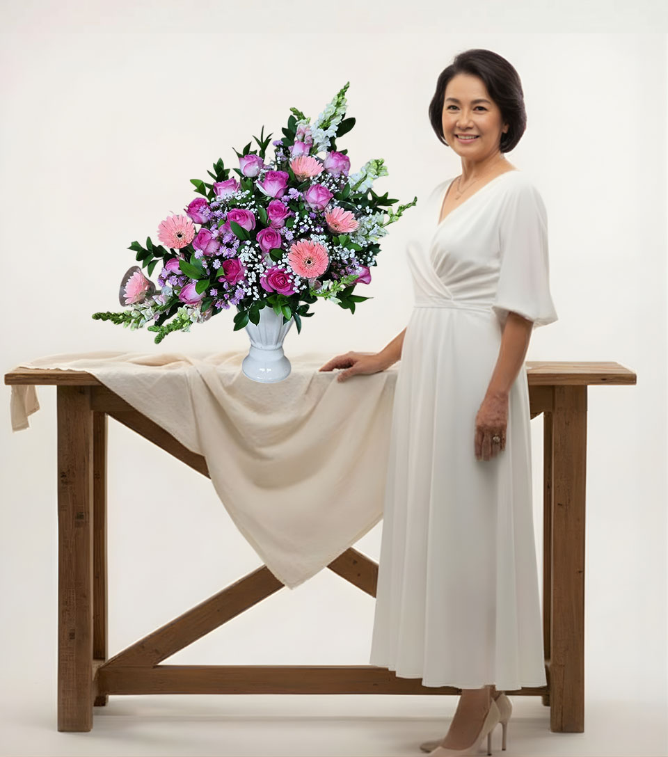Bunga Meja Hari Ibu 032