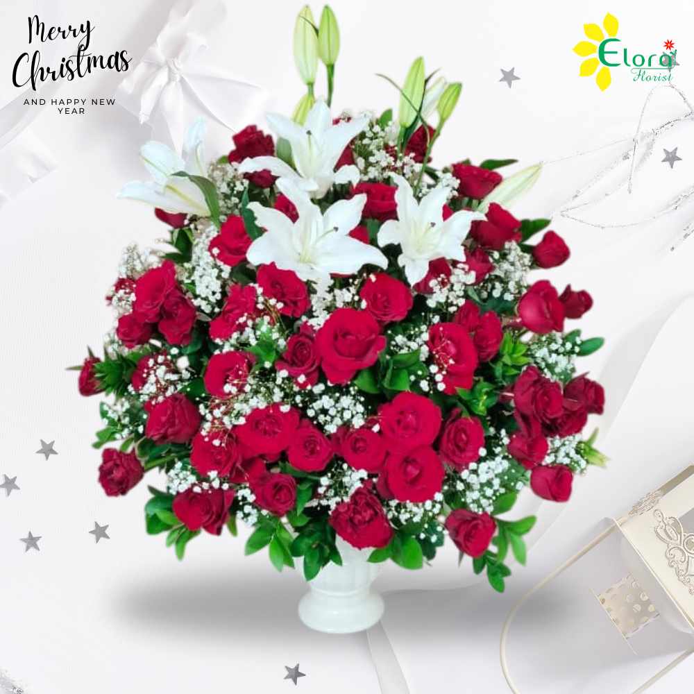Bunga Meja Natal BMN-008