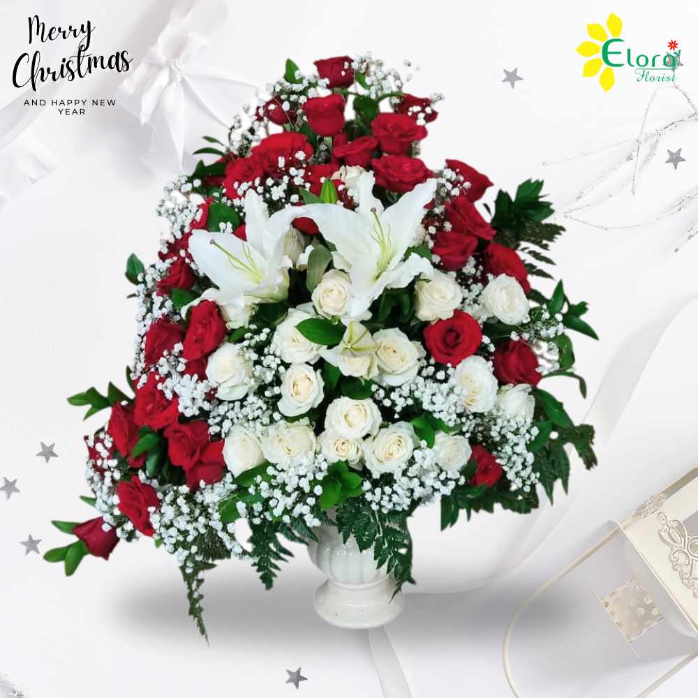 Bunga Meja Natal BMN-009