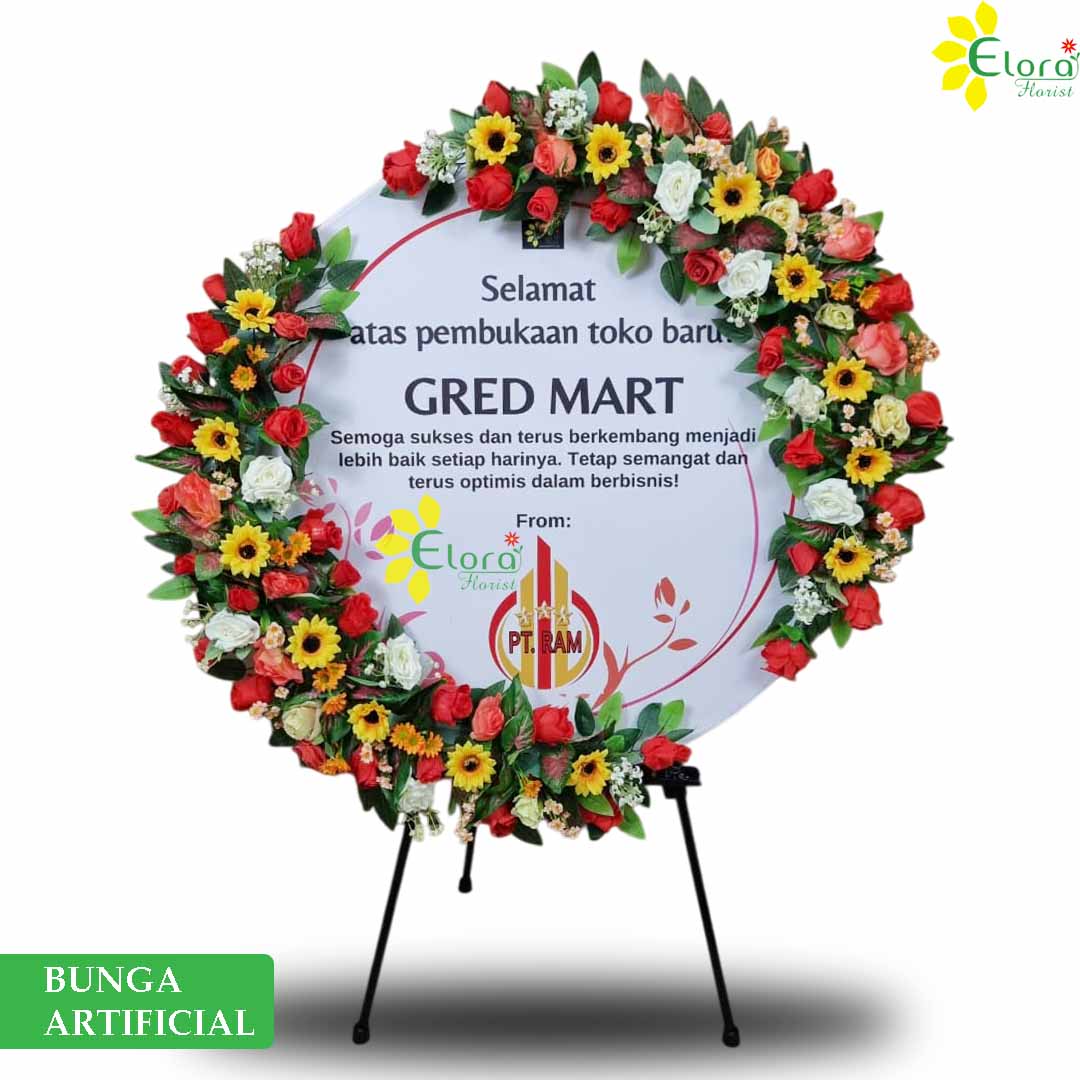 Bunga Papan Printing Artificial BPAE-001