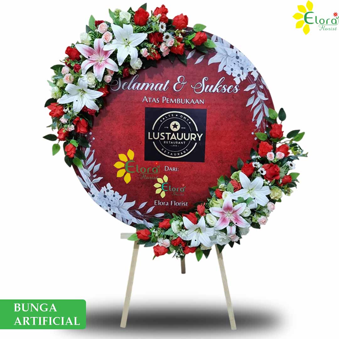 Bunga Papan Printing Artificial BPAE-007